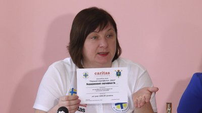 Виконавча директорка благодійного фонду "Карітас Івано-Франківськ" Наталія Козакевич Виконавча директорка благодійного фонду "Карітас Івано-Франківськ" Наталія Козакевич