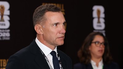Андрій Шевченко, президент УАФ