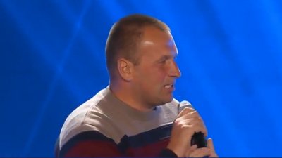 Вперше на сцені Global Teacher Prize Ukraine нагороджували вчителя фізкультури. Фото: з сторінки Хмельницької ОДА