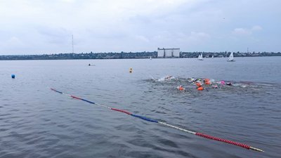 У Миколаєві відбувся чемпіонат міста з плавання на відкритій воді