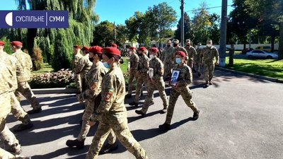У Сумах згадали військових 27-ї артбригади, які загинули на Луганщині у 2014 році
