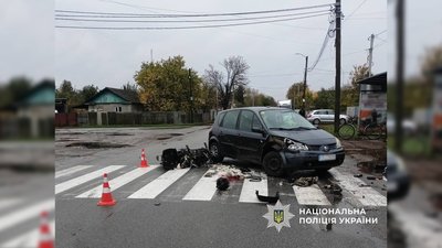 Мопедист загинув, водій легковика затриманий: смертельна ДТП у Мені