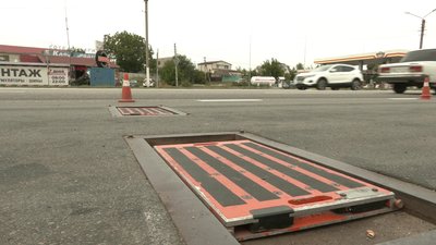На в’їзді до Харкова встановили перші транспортні ваги На в’їзді до Харкова встановили перші транспортні ваги