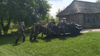 У селі під Луцьком знімають документальний проєкт "Українське підпілля на Волині"