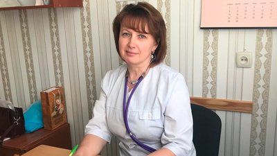Генеральна директорка Сновської лікарні Олена Шарпан