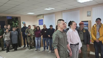У Миколаєві уклала шлюб пара закоханих представників обласної варти У Миколаєві уклала шлюб пара закоханих представників обласної варти
