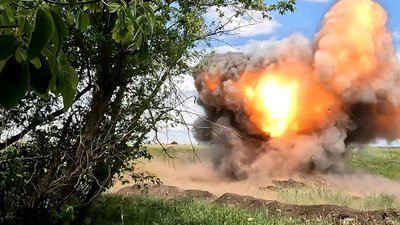 На Херсонщині ЗСУ відбили контратаку, вдарили по скупченню військ РФ і знищили склад пального