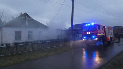 На Черкащині через несправне пічне опалення горів будинок