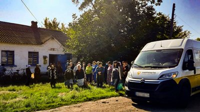 У селі на Кіровоградщині протестували проти закриття поштового відділення