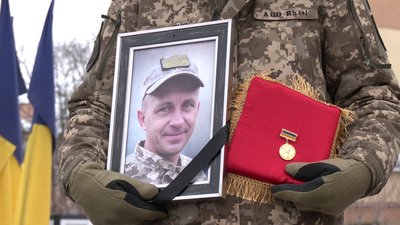 З військовим Сергієм Дідичем попрощалися у Рівному