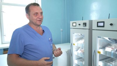У лікарні на Рівненщині відкрили відділення переливання крові. Тепер не треба їздити в обласний центр