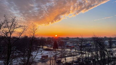 Стан забруднення повітря у Черкасах в лютому