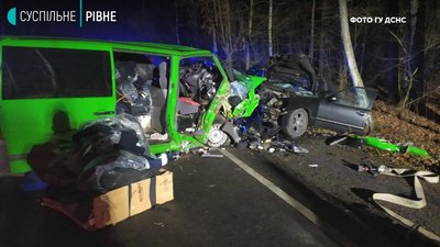 Нічна смертельна ДТП на Рівненщині: оприлюднено перші фото