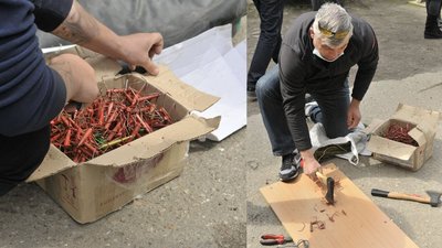 На Одещині знищили понад 1,2 тисячі заборонених знарядь лову На Одещині знищили понад 1,2 тисячі заборонених знарядь лову