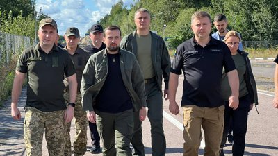 Заступник керівника ОП на Рівненщині інспектує ділянку кордону з Білоруссю Заступник керівника ОП на Рівненщині інспектує ділянку кордону з Білоруссю
