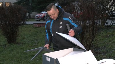 Львів’янин встановив національний рекорд з одночасного налаштування терміналів Starlink Львів’янин встановив національний рекорд з одночасного налаштування терміналів Starlink