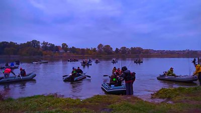 Двоє у човні. У Кропивницькому відбувся чемпіонат з вилову хижої риби Двоє у човні. У Кропивницькому відбувся чемпіонат з вилову хижої риби
