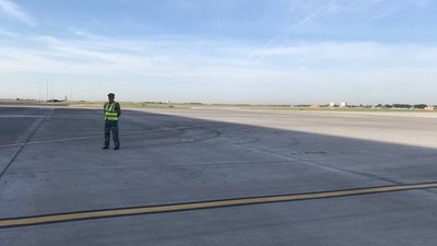В одеському аеропорту відкрили нову злітну смугу В одеському аеропорту відкрили нову злітну смугу