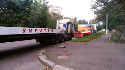 У Миколаєві встановили громадське укриття, яке вміщає 24 людей