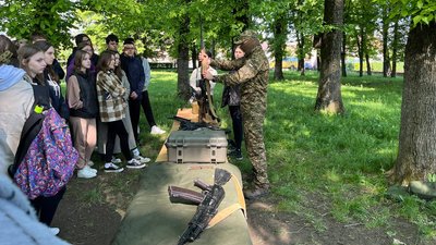 Урок мужності для старшокласників