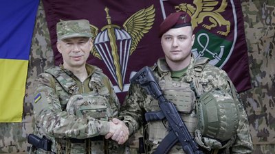 Сирський та військовий Ростислав Гадомський