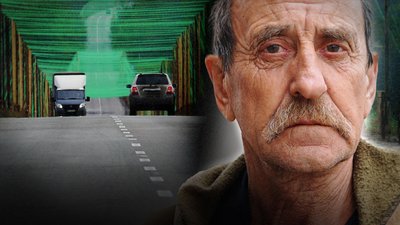 Антидронова сітка над трасою Ізюм-Словʼянськ на Харківщині