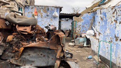 Все горіло, все бомбили: жителька Благодатного, що на Миколаївщині, розповіла про життя під російськими обстрілами Все горіло, все бомбили: жителька Благодатного, що на Миколаївщині, розповіла про життя під російськими обстрілами