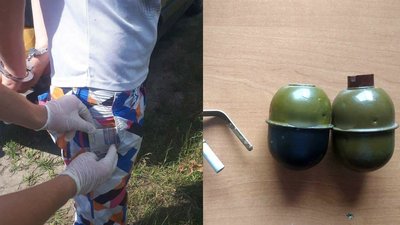 На Рівненщині поліція провела оперативну закупку зброї. Продавця затримали