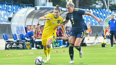 Жіноча збірна України з футболу з розгромом програла Шотландії і втратила шанс вийти на ЧС-2023