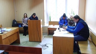 Суд над одним з учасників протестів в Нових Санжарах Суд над одним з учасників протестів в Нових Санжарах