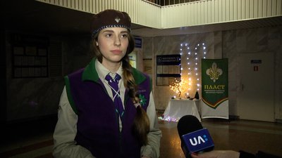 У Житомир прибув Вифлеємський вогонь миру У Житомир прибув Вифлеємський вогонь миру