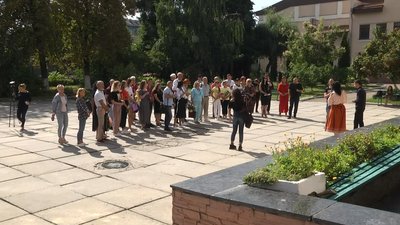 У Житомирі вшанували пам'ять поета, композитора, барда Володимира Шинкарука У Житомирі вшанували пам'ять поета, композитора, барда Володимира Шинкарука