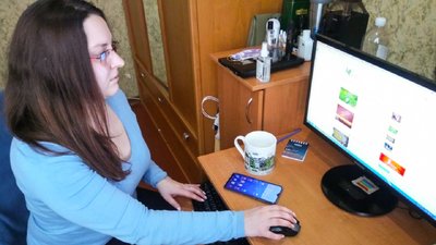 Кропивничанка розповіла про переваги та недоліки дистанційної роботи