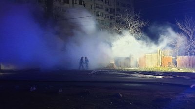 У нічній пожежі в Черкасах згоріла людина У нічній пожежі в Черкасах згоріла людина