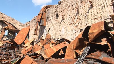 У Полтаві Будинок дворянського зібрання готують до консервації після пожежі У Полтаві Будинок дворянського зібрання готують до консервації після пожежі