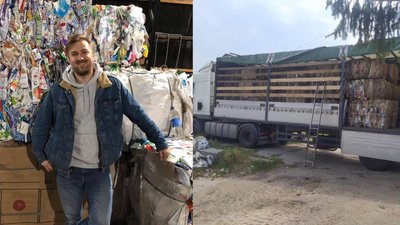 У Гадячі на Полтавщині збирають макулатуру, аби допомогти ЗСУ