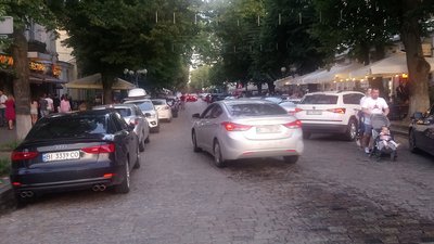 Пішохідна частина вулиці Соборності Пішохідна частина вулиці Соборності