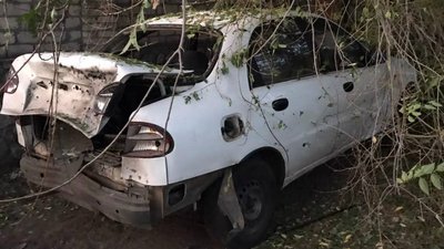 атаки на Нікопольщину, побите авто