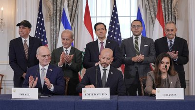 рамкова угода, Ізраїль, США, Ліван, Марко Рубіо, Єхіель Лейтер, Нада Хамаде Моавад