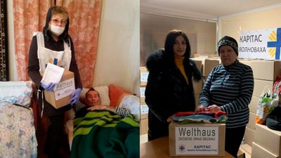 Із Заходу на Схід: франківський Карітас допомагає жителям Волновахи Із Заходу на Схід: франківський Карітас допомагає жителям Волновахи