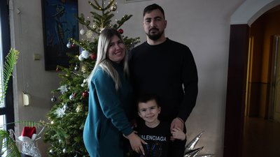 Новий рік, військовий, родина