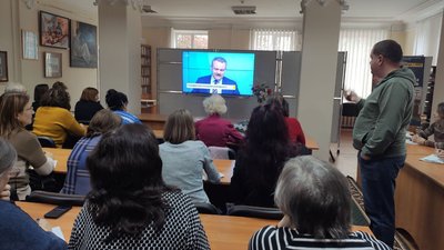 Жителі Тернопільщини написали радіодиктант Національної єдності Жителі Тернопільщини написали радіодиктант Національної єдності