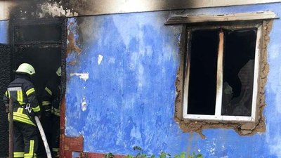 На Івано-Франківщині у пожежі травмувалася жінка