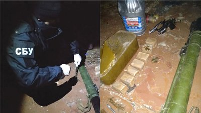 Схрон боєприпасів знайшли в уродженця Росії, який сидить в СІЗО у Рівному