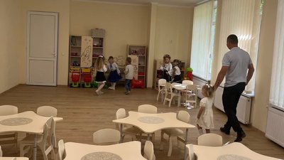 дитячий садок, великий кунинець, вишнівецька громада