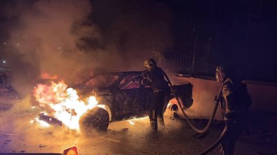 Обстріл Києва проти ночі 10 жовтня