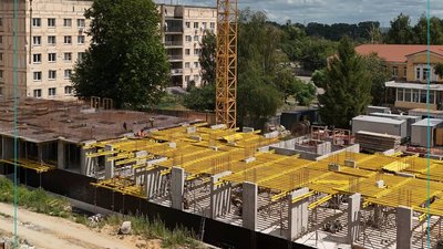 Будівництво у Гостомелі