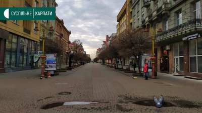 Івано-Франківськ під час карантину Івано-Франківськ під час карантину