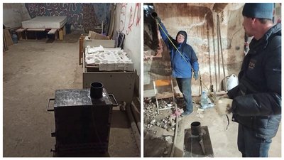До "сірої зони" на Запоріжжі волонтери відправили 7 буржуйок