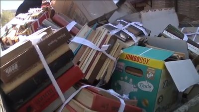 У Слов'янську після пожежі евакуюють бібліотеку